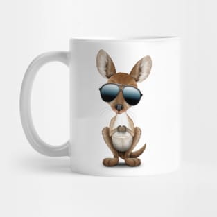 Cool Baby Kangaroo Wearing Sunglasses Mug